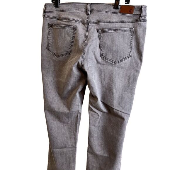 Lands End grey washed jeans - Picture 2 of 7